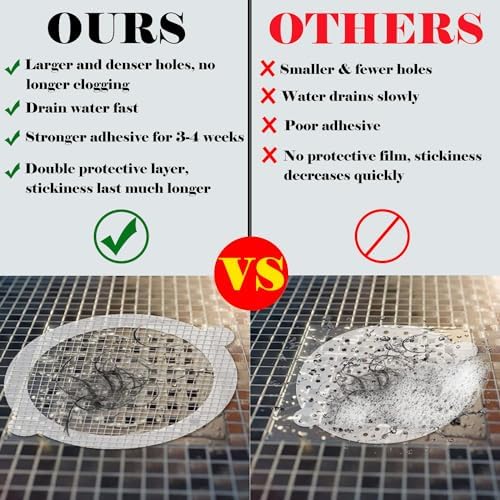 Effortless Hair Catcher for Shower Drains