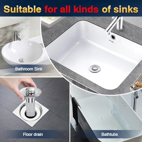 Stainless Steel Sink Drain_filter Hair Catcher