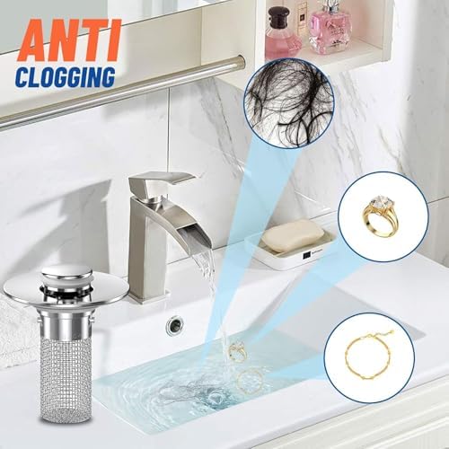 Stainless Steel Sink Drain_filter Hair Catcher