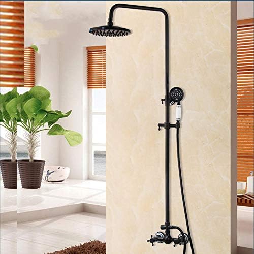 Rainbow Faucet Set w2 Handles Black