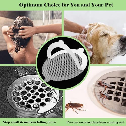Effortless Hair Catcher for Shower Drains