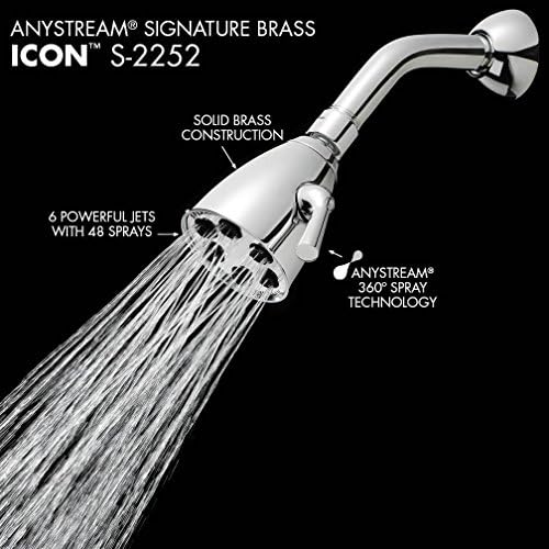 Adjustable Brass Shower Head