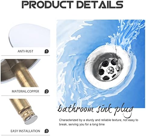 Double Sink Drain Stopper Set