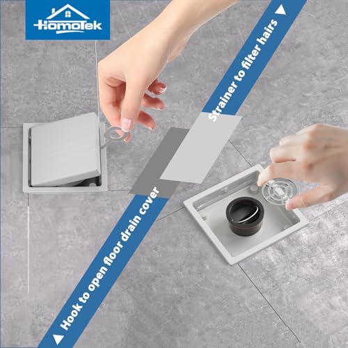 Effortless Design HOMOTEK 4 Shower Drain
