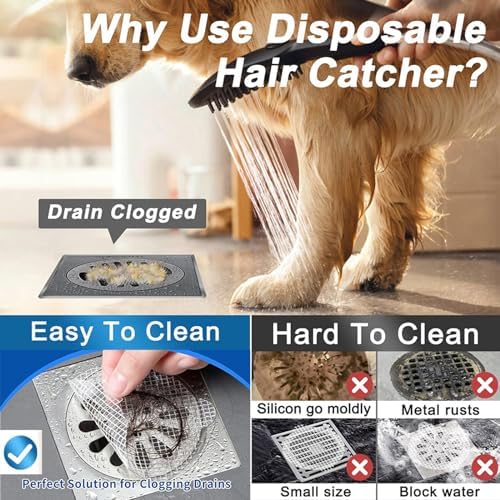 Effortless Hair Catcher for Shower Drains
