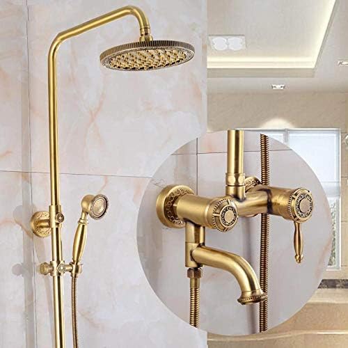 Bathroom Faucet Set with Brass Handles