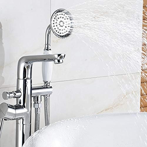 Chrome Polished Bath Shower Faucet One Handle