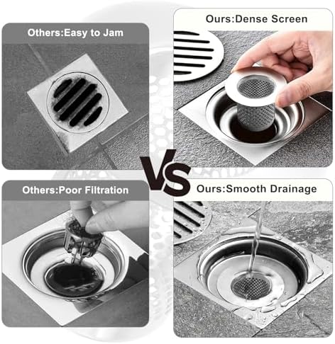 HO-K LOSS Stainless Steel Sink Strainer with Handle