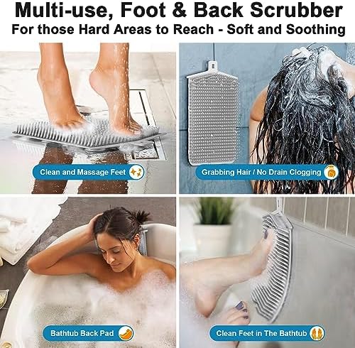 INVIHUG Hair Catcher for Shower Drain