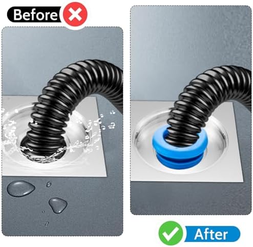 3-Piece Silicone Drain Plug Set Great for homes and offices