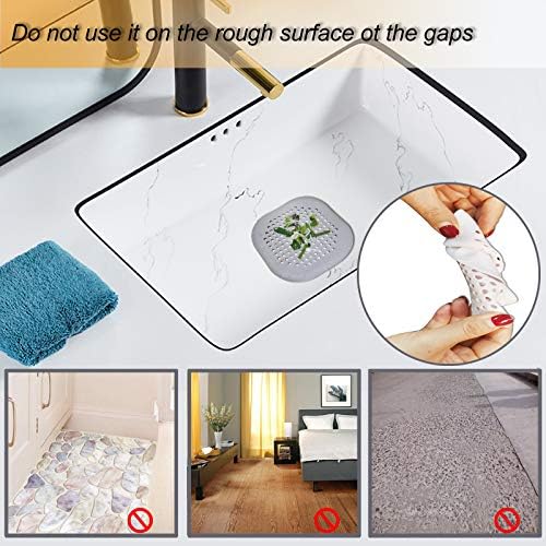 Simply Suction-Cup Hair Catcher for Showers 2-Pack