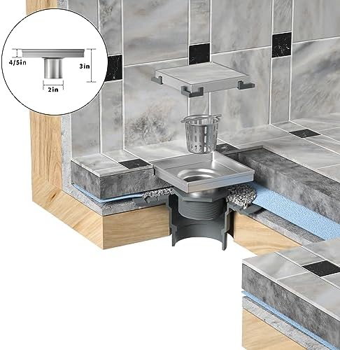 Square Shower Drain