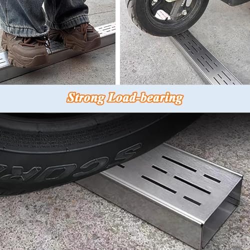 Heavy Duty 304 Stainless Steel Trench Drain with End Caps