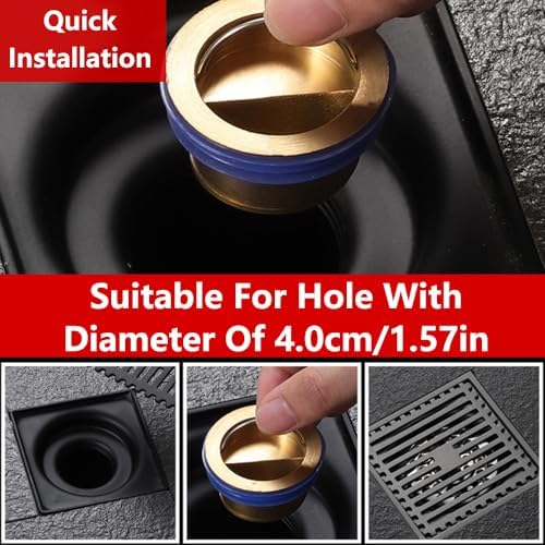 Odor-Proof Floor Drain Stopper
