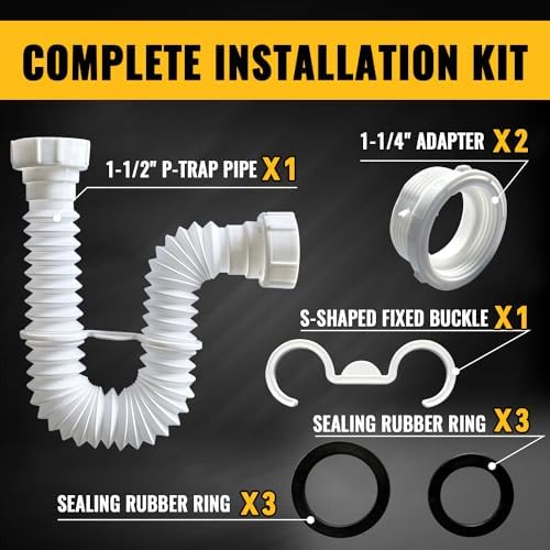 VIVIDA 1-12 Sink Drain Kit