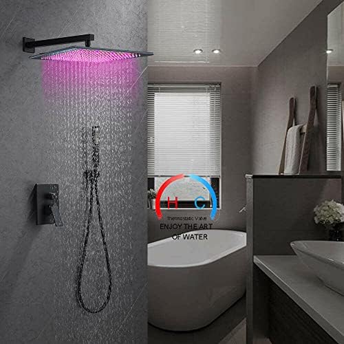 LED Rain shower Set