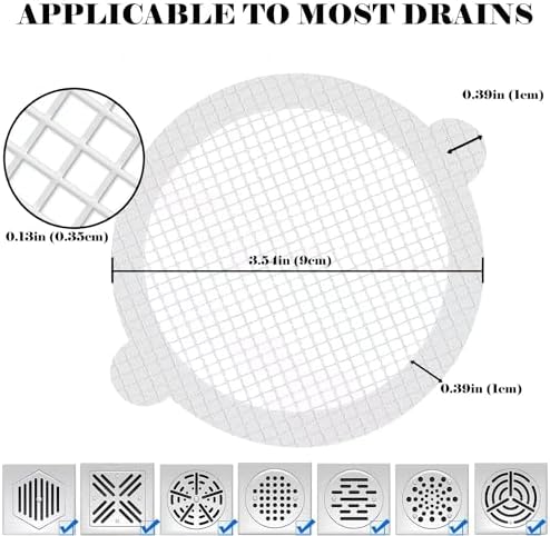Effortless Hair Catcher for Shower Drains