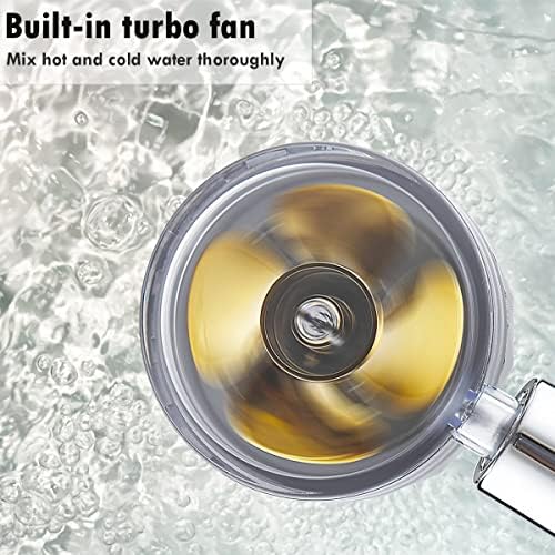 High-Pressure 360-Degree Rotating Showerhead