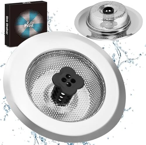 Silver Kitchen Sink Strainer