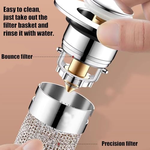 Specialty Drain Strainer Set for Bathrooms