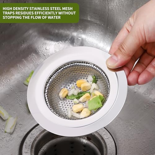 Stainless Steel Sink Drainer 2-Piece Kitchen Clog Fighter