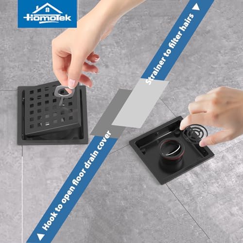 Stainless Steel 4 Shower Drain Kit