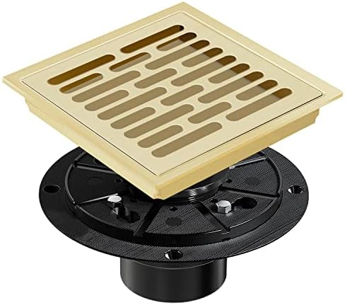 6 Square Shower Drain Kit