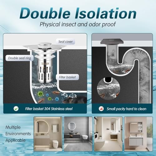 Universal Drain Strainer Sink