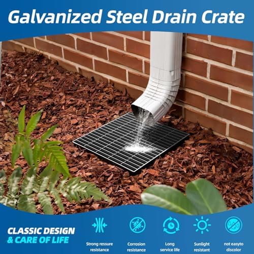 Durable Outdoor Drain Grate for Car Driveway and Garages