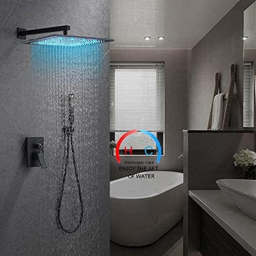LED Rain shower Set