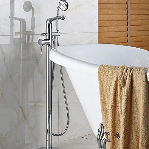 Chrome Polished Bath Shower Faucet One Handle