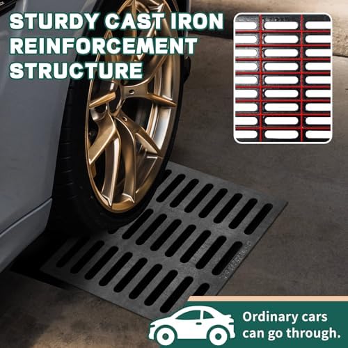 Weather-Ready B125 Drain Grate by Tongmo