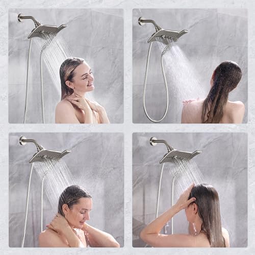 Durable Dual Shower Head Combo