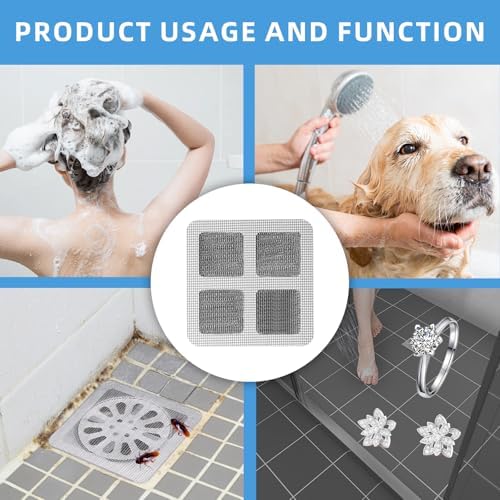 Fast-Acting Bath Hair Catcher