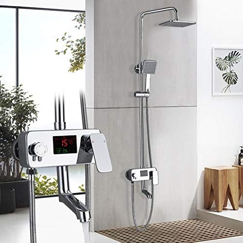 IN-Wall 8-Inch Rainfall Chrome Faucet