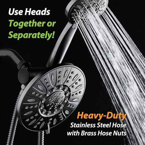 AquaDance 7 3-Way Premium Rain shower combo