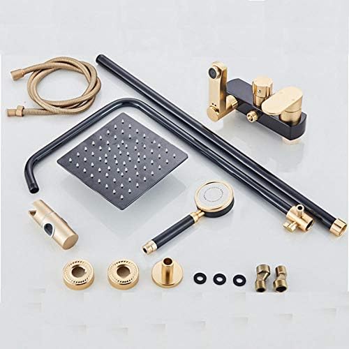 Huin Space Black Gold Doubling Faucet Kit