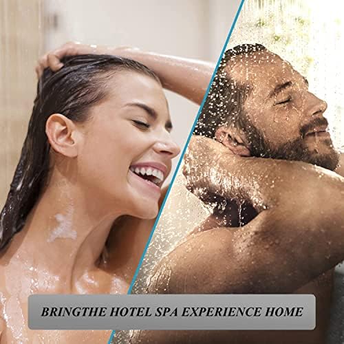 Luxury Push-Button Shower Head Combo Set