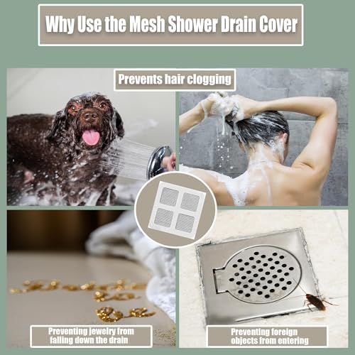 Quick-Mesh Drain Covers