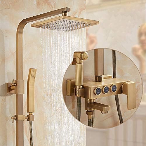 NIEH antique bronze bath bidet set