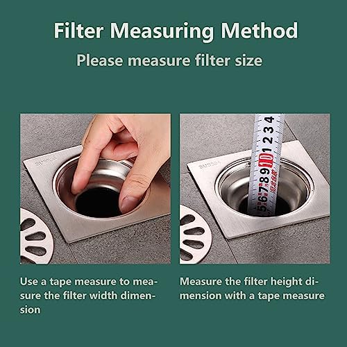 Sturdy Effortless Shower Drain Strainer Silver