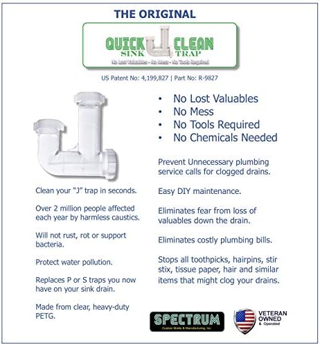 Original Quick Clean Drain Strainer Effortlessly Unclog Your Sink