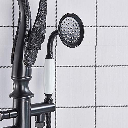 Luxury Black Bronze Bathroom Faucet Set