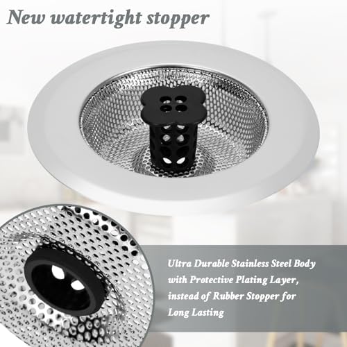 Silver Kitchen Sink Strainer
