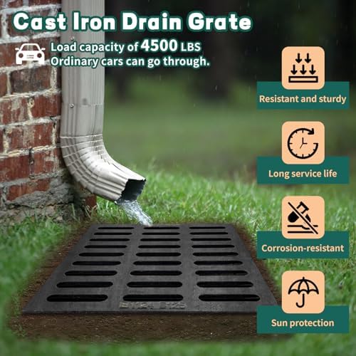 Weather-Ready B125 Drain Grate by Tongmo