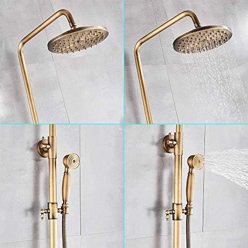 Antique Brass Bath Faucet Set