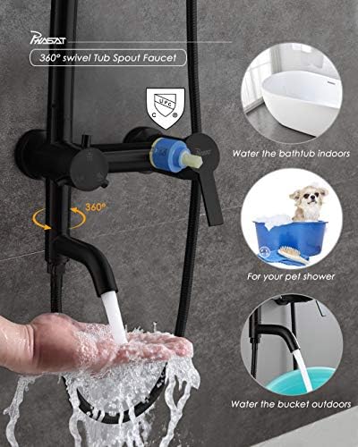 PHASAT Shower Fixtures