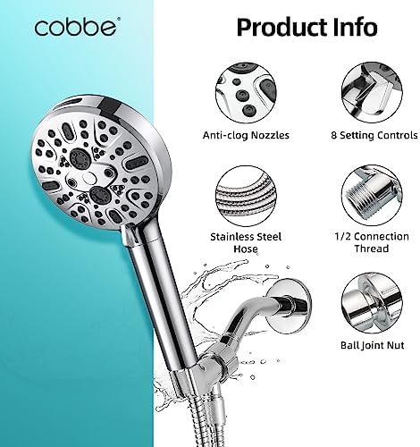 Efficient Filtration 9 Spray shower head