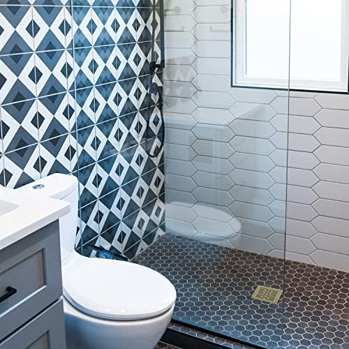6 Square Shower Drain Kit