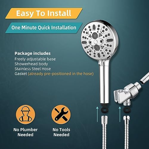 Efficient Filtration 9 Spray shower head